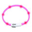 KARLIE Visio Light Led Schlauchhalsband 70 cm, universell kürzbar, pink