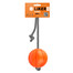 LIKER CORD Dog toy Hundeball mit Schnur 9 cm