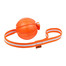 LIKER LINE Dog toy Hundeball mit Gurtband und Schlaufe 7 cm