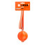 LIKER LINE Dog toy Hundeball mit Gurtband und Schlaufe 7 cm