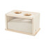 TRIXIE Sandbad für Mäuse/Hamster Holz, 20 × 12 × 12 cm
