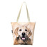 FERA Klassische Einkaufstasche mit dem Hund Golden Retriever