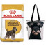 ROYAL CANIN Miniature Schnauzer Adult Hundefutter trocken für Zwergschnauzer 7.5 kg  + Klassische Einkaufstasche