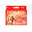 TICKLESS PET Ultraschallgerät zur Fernhaltung von Zecken & Flöhe Orange