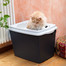 FERPLAST Jumpy Katzentoilette mit Zugang von oben