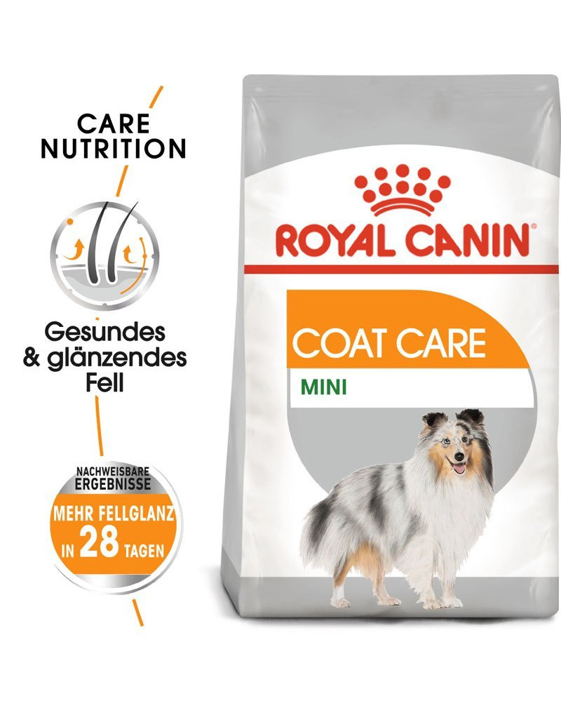 ROYAL CANIN COAT CARE MINI Trockenfutter für kleine Hunde für