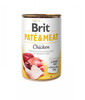 BRIT Pate&Meat chicken 400 g Hühnerpastete für Hunde