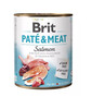 BRIT Pate&Meat salmon 800 g Lachspasteten für Hunde