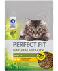 PERFECT FIT Natural Vitality 1+ : Trockenfutter mit Huhn und Truthahn adulte Katzen 650 g