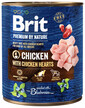 BRIT Premium by Nature chicken, hearts 800 g Huhn und Herz