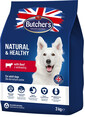 BUTCHER'S Natural&Healthy Trockenfutter für Hunde mit Rindfleisch 3 kg