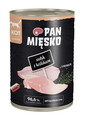 PAN MIĘSKO Nassfutter mit Pute und Kaninchen hypoallergen für adulte Katzen 400 g
