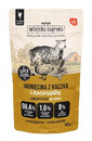 WIEJSKA ZAGRODA Superfoods Lamm mit Ente und Katzenminze feuchte Nahrung für Katzen 100 g