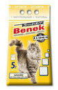 BENEK Super Optimum Katzenstreu Natural 5l