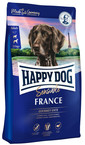 HAPPY DOG Sensible France Trockenfutter mit Ente für adulte Hunde M, L, 4 kg