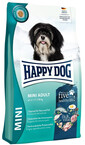HAPPY DOG Fit & Vital Adult Mini Trockenfutter mit Geflügel für kleine Hunderassen 4 kg