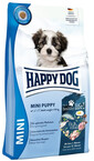 HAPPY DOG Fit & Vital Mini Puppy Trockenfutter mit Geflügel und Lamm für Welpen kleiner Rassen 4 kg