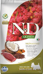 N&D Quinoa Dog Skin&Coat Adult Mini duck, coconut 2.5 kg kaczka i kokos