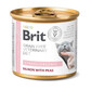 BRIT Veterinary Diet Hypoallergenic Salmon&Pea Nassfutter für Katzen 200 g