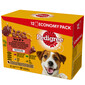 PEDIGREE Adult Mix Beutel 12x100g: Nassfutter für adulte Hunde mit Rind, Huhn, Lamm und Geflügel in Gelee