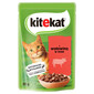 KITEKAT Rindfleisch in Sauce 28x85 g für ausgewachsene Katzen