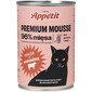 COMFY APPETIT PREMIUM Mousse Nassfutter mit Rind für Katzen 400 g