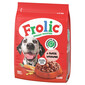 FROLIC Naturally Irresistible 2,6 kg: Halbfeuchte Vollnahrung für ausgewachsene Hunde mit frischem Rindfleisch
