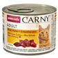 ANIMONDA Carny Adult RIND, HUHN + ENTENHERZEN 200 g