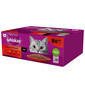 WHISKAS Adult 80 x 85 g Classic Meals - Nassfutter für ausgewachsene Katzen, in Sauce (Schnitte mit: Rind, Huhn, Lamm, Geflügel)