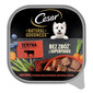 CESAR Natural Goodness 100 g Schale mit Rindfleisch, garniert mit grünen Bohnen, Karotten und Beeren