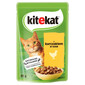KITEKAT 85g: Huhn in Soße für adulte Katzen