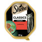 SHEBA Classics 85 g: Nassfutter für adulte Katzen mit Rind in Terrine