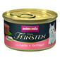 ANIMONDA Vom Feinsten Nassfutter mit Lachs und Geflügel Mousse für adulte Katzen getreidefrei 85 g