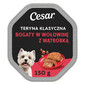 CESAR Nassfutter Terrine mit Rindfleisch und Leber für adulte Hunde 150g