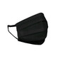 HEXA HEALTH doppelschichtige schwarze Baumwollschutzmaske