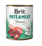BRIT Pate&Meat venison 800 g Pastete mit Wildfleisch für Hunde