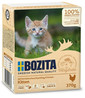 BOZITA Kitten Häppchen in Sosse mit Hühnchen190 g
